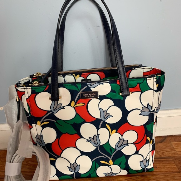 kate spade Handbags - NWT Kate Spade Dawn Breezy Floral Satchel Bag